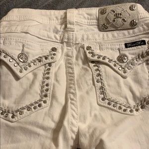 Miss Me cuffed capri